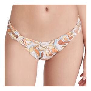 L*Space Eco Chic Bitsy Cut Bikini Bottom Jagger Floral Women’s Large NWT